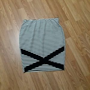 Love, Fire Pencil Skirt